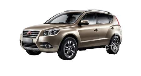 Джили Emgrand X7 1, рестайлинг SUV