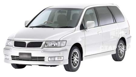 Митсубиши Chariot Grandis 1, рестайлинг Минивэн