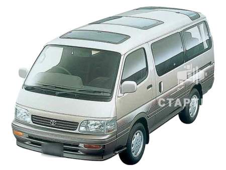 Тойота Hiace 4, рестайлинг Минивэн