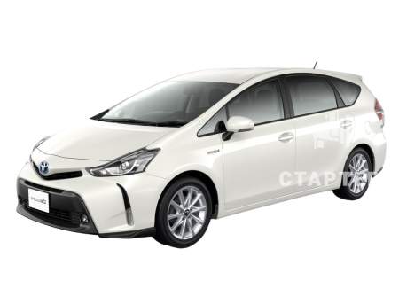 Тойота Prius Alpha 1, рестайлинг Минивэн