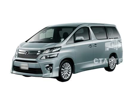 Тойота Vellfire 1, рестайлинг Минивэн